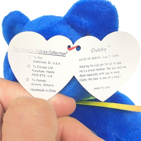 The Beanie Babies
Collection® Bear Trio - Tan, Green, and Blue - Picture 5 of 12